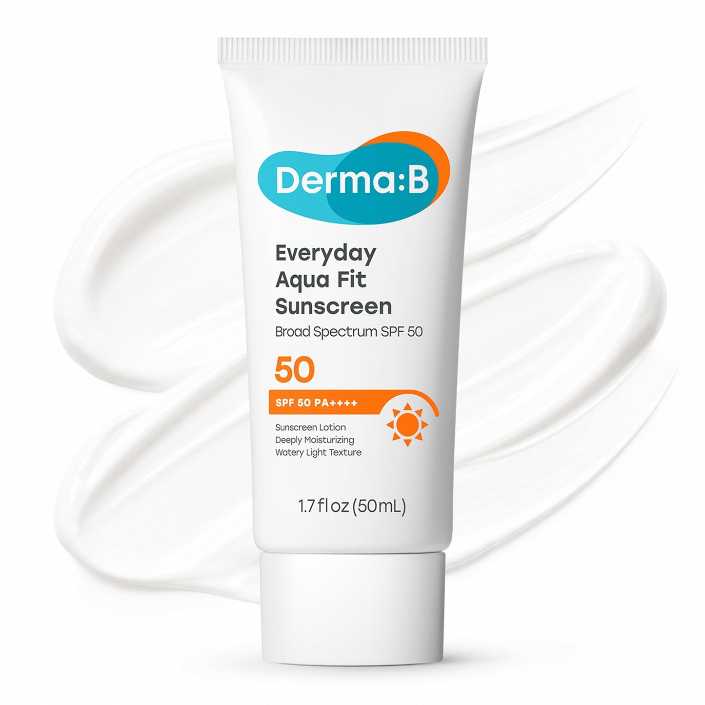 HotDerma B Everyday Sun Block Large Size Sunscreen SPF50+ PA++++ 6.71 Fl Oz, 200ml Fast-Absorbing Lightweight SPF Moisturizer, Facial Body Non-Sticky for Dewy Skin, Korean Protection Lotion | Korean Face Sunscreen | Lightweight Hydrating Formula | No Whit