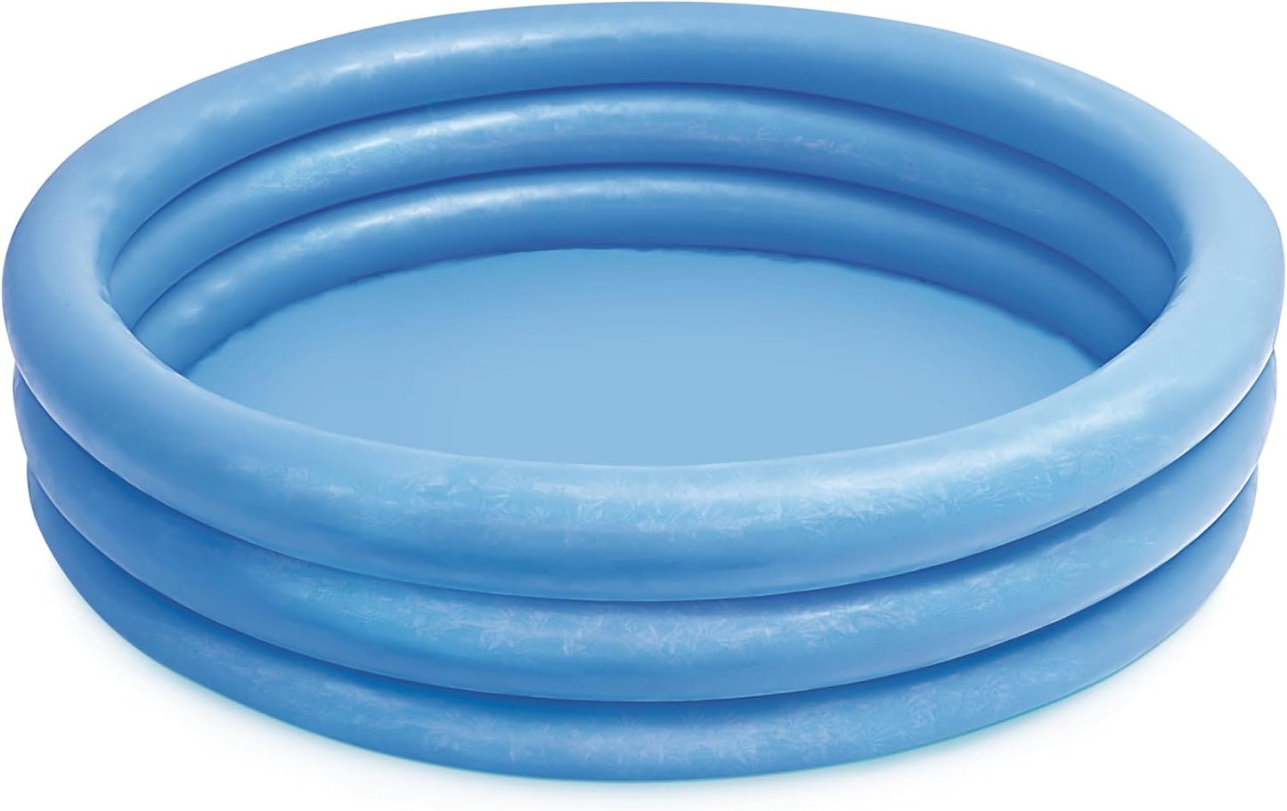 HotINTEX 59416EP Crystal Blue Inflatable Kiddie Swimming Pool, 45in x 10in