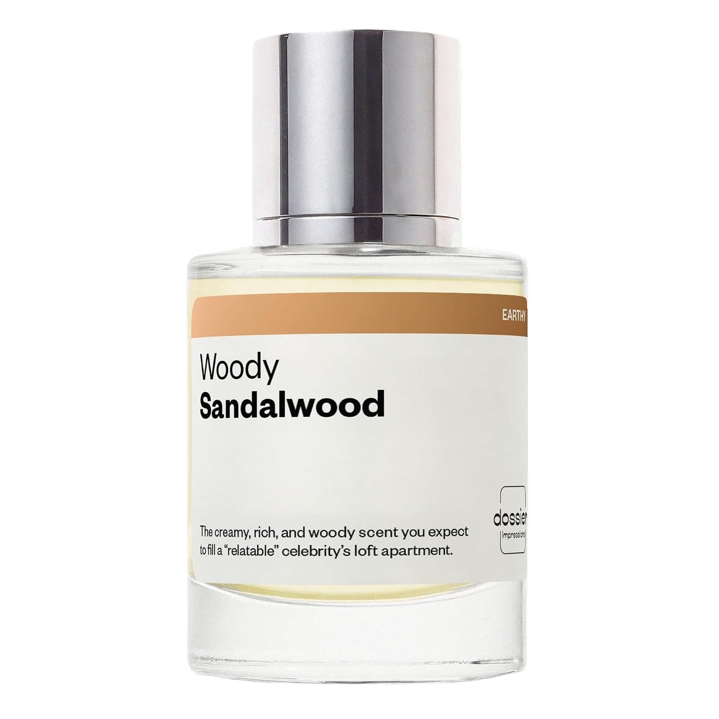 Hot Dossier - Woody Sandalwood - Eau de Parfum - Inspired by Santal 33 - Long-Lasting Fragrance - Unisex - 1.7 fl oz (50ml)