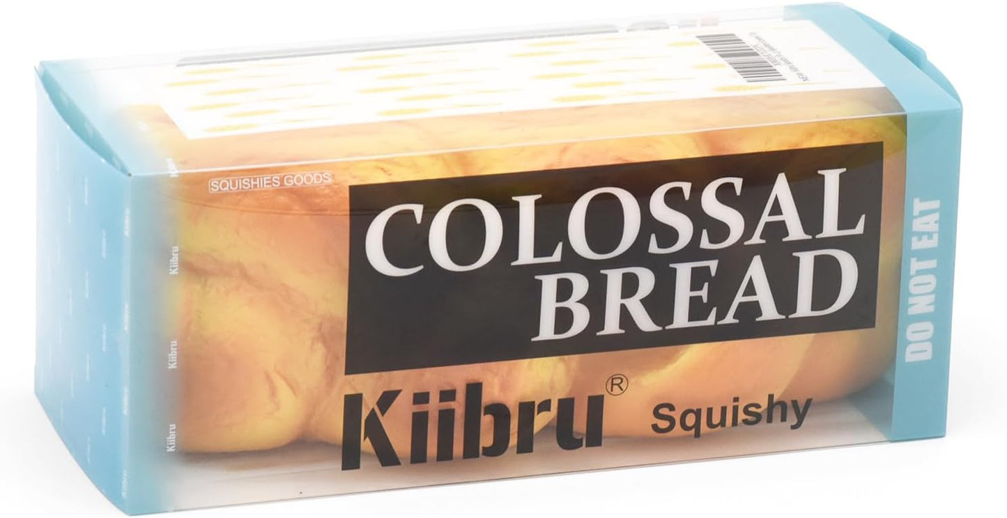 Hot Squishy English Bread 7.9" Colossal Slow Rising Squishies Scented Toy
