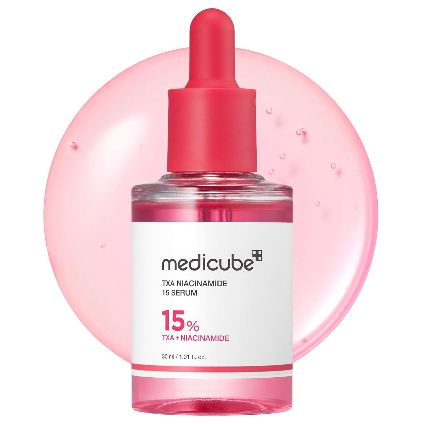 Hotmedicube TXA&Niacinamide 15% Glow Serum | Lightweight Daily Serum - For Uneven Skin Tone, Texture, and After Spot Care, High-Potency Tranexamic Acid 5%, 1.01 fl.oz