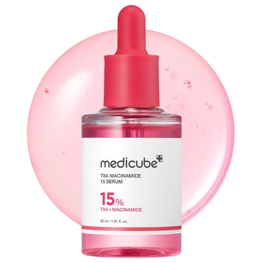 Hotmedicube TXA&Niacinamide 15% Glow Serum | Lightweight Daily Serum - For Uneven Skin Tone, Texture, and After Spot Care, High-Potency Tranexamic Acid 5%, 1.01 fl.oz