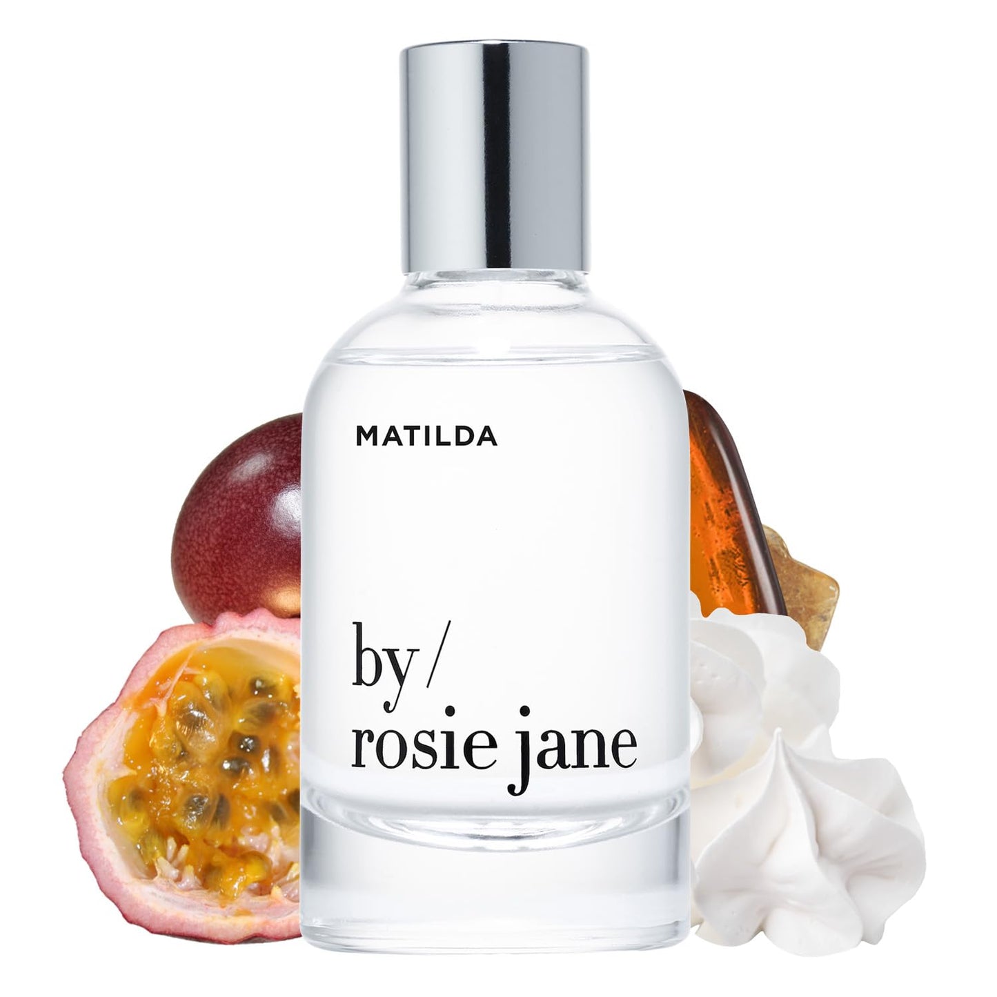 Hot By Rosie Jane Eau De Parfum Spray (Dulce) - Clean Perfume for Women - Non-Toxic Body Mist with Notes of Creamy Vanilla, Brown Sugar & Warm Hinoki Wood - Paraben, Sulfate & Phthalate Free (50ml)