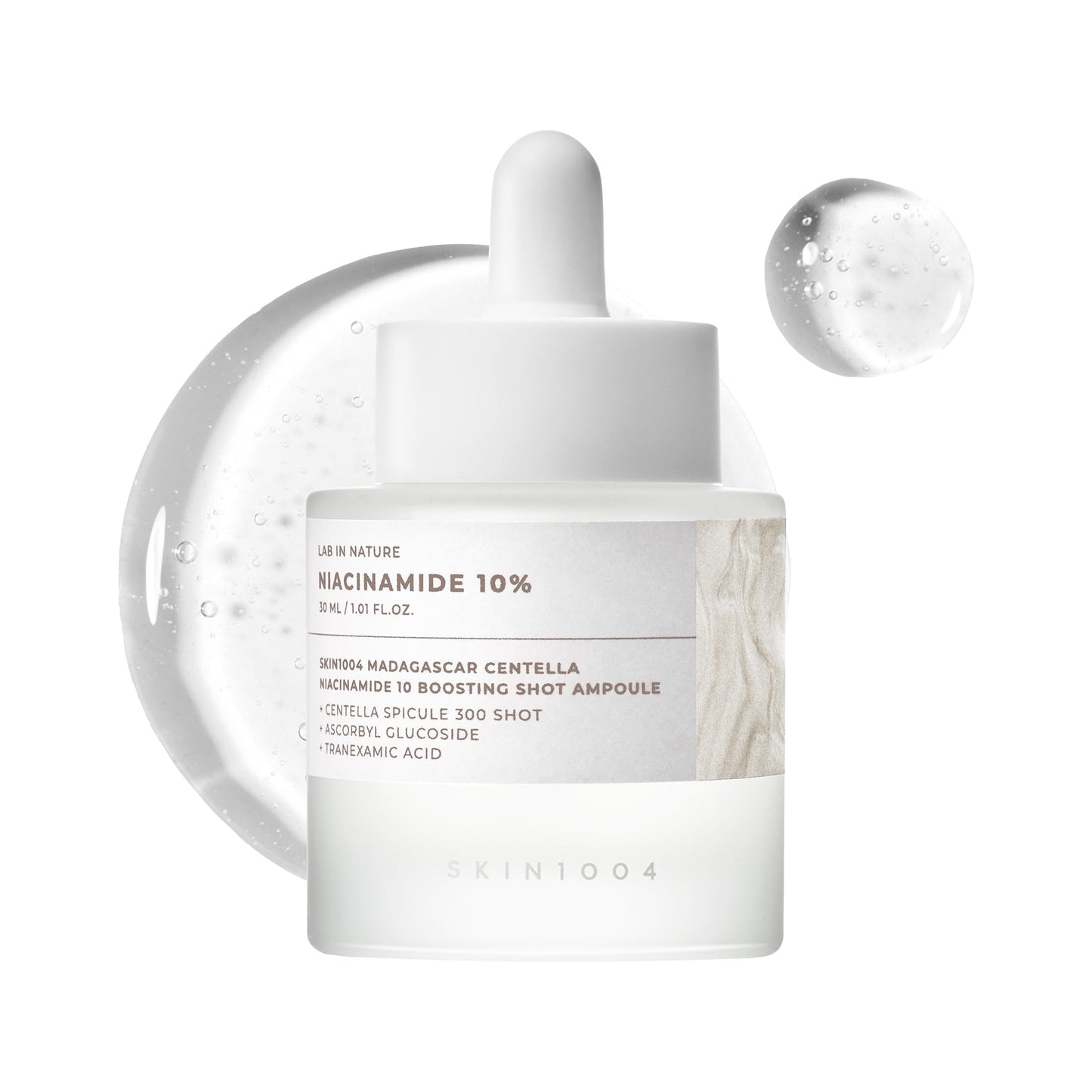 HotSKIN1004 Azelaic Acid 10% Ampoule, Hydrating Face Serum for Blemish-Prone & Irritated Skin, Soothing Care for Visible Marks with Centella, Niacinamide-Free, Korean Skin Care, 1.01 fl.oz / 30ml