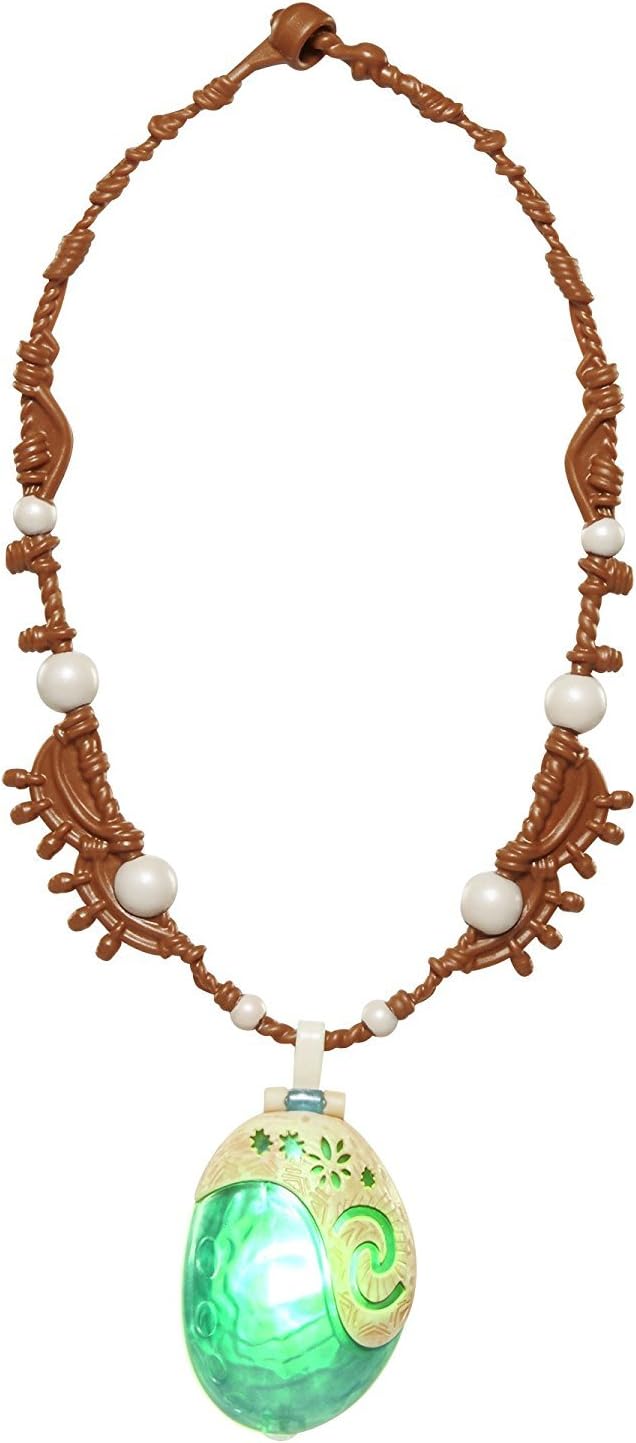 HotDisney Moanas Magic Shell Heart Light Up Necklace by Te Fiti Brand Name Disney Moana