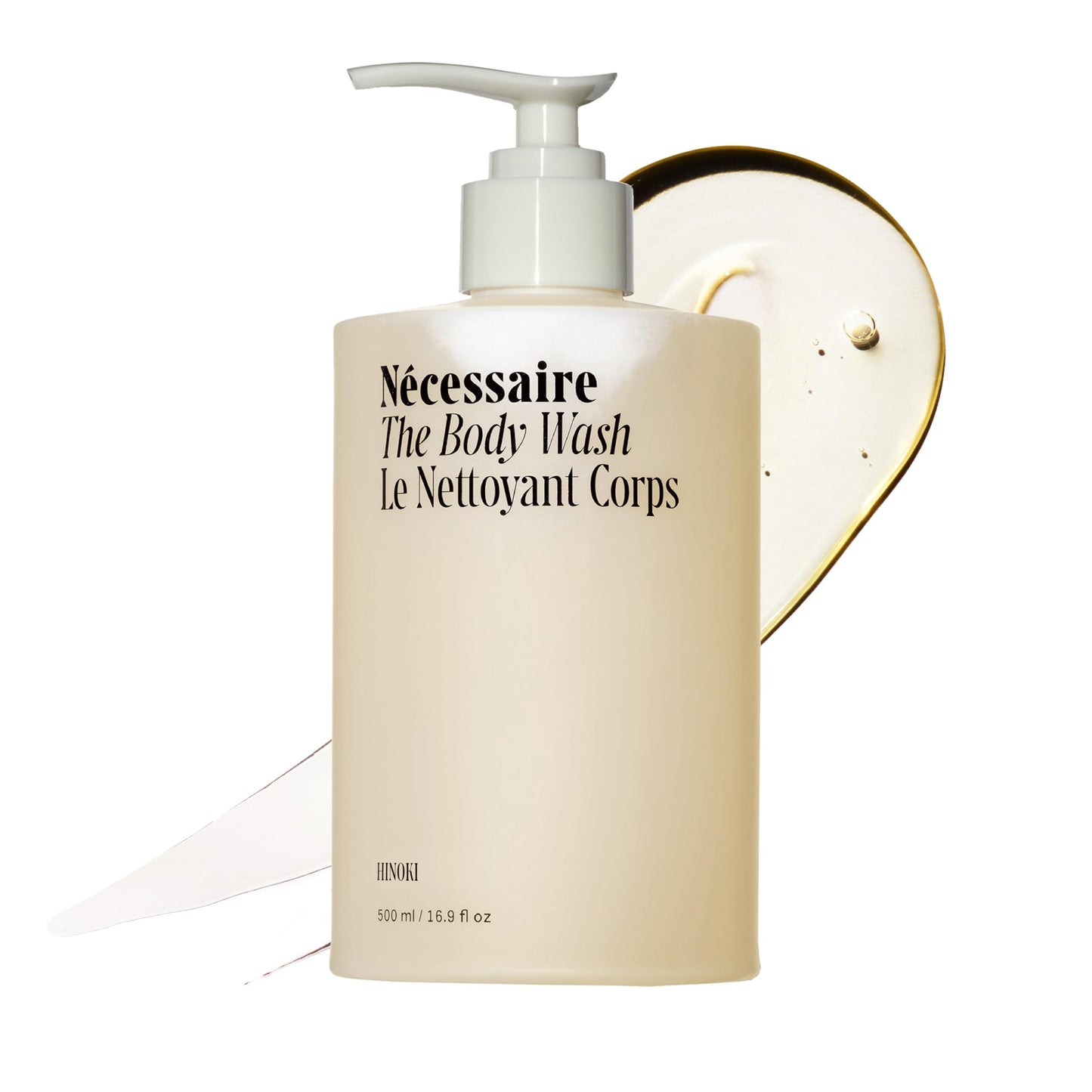 HotNécessaire The Body Wash Eucalyptus — Multi-Oil Shower Gel Body Wash for Women + Men. Non-Comedogenic + Hypoallergenic for Sensitive Skin with Niacinamide. 500ml/16.9 fl oz