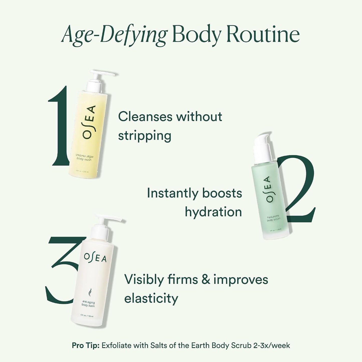 HotOSEA Anti-Aging Body Balm 5 oz - Firming & Tightening Body Lotion for Hydration - For Silky Glowing Skin - Nutrient-Rich Seaweed Body Lotion - Clean & Vegan Body Care Anti-Aging Body Moisturizer | All-Day Moisturization • Tightening • Nutrient-Rich Ala