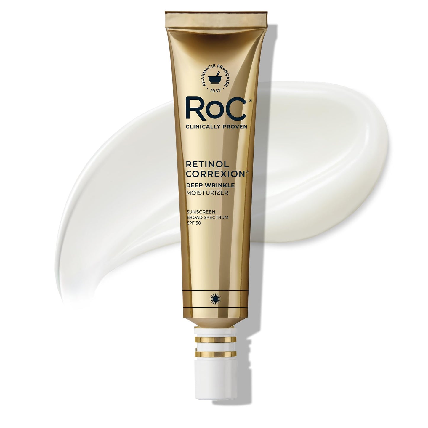 HotRoC Retinol Correxion Night Cream for Deep Wrinkles, Anti Aging Skincare Treatment Women and Men, 1.0 oz (Packaging May Vary)