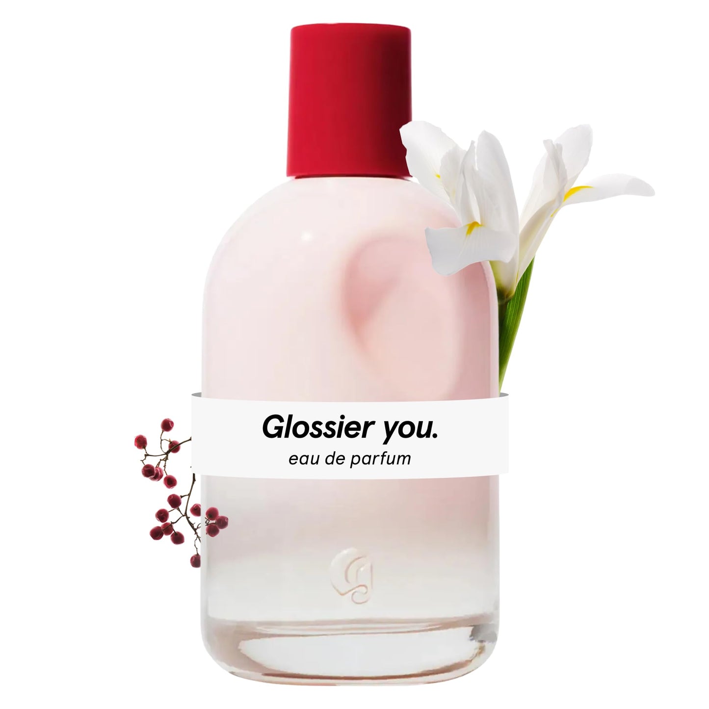 Hot Glossier You Eau de Parfum, Unisex Skin-Scent Enhancer, XL 100 ml | Warm, Musky & Spicy, Pink Pepper, Iris & Ambrox Base Notes, Smells Different on Everyone, Layer & Mix to Match Your Mood