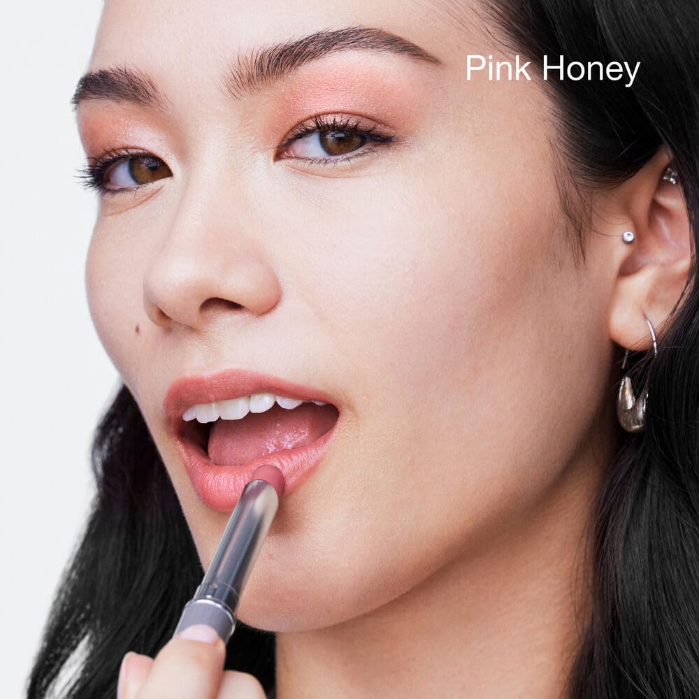 HotClinique Almost Lipstick Tinted Lip Balm in 3 Iconic Shades Black Honey, Pink, and Nude Honey | Sheer + Lightweight