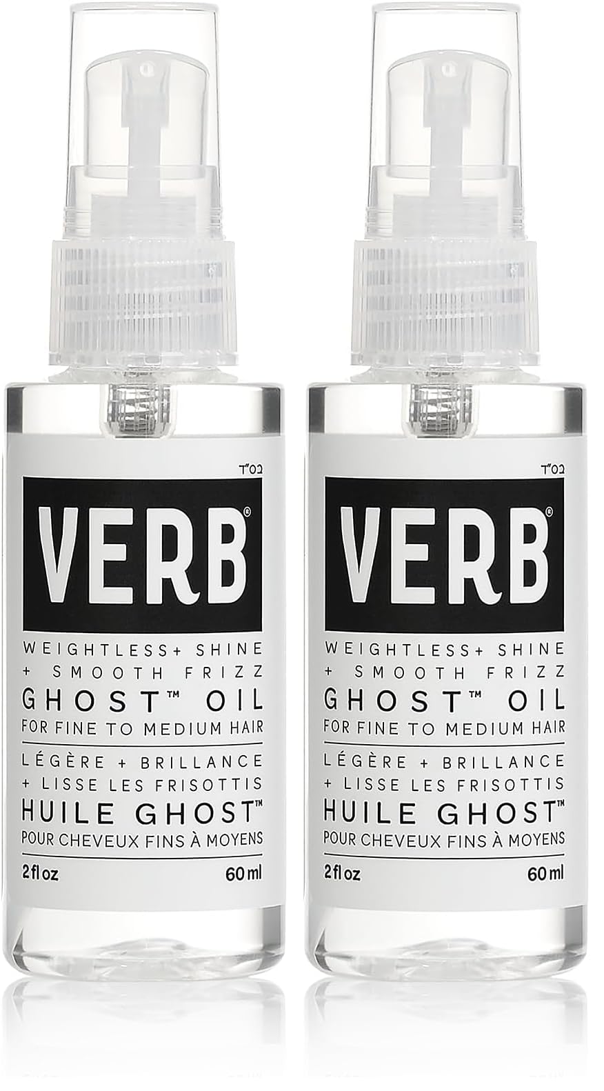 HotVERB Ghost Oil - Weightless Hair Oil for Fine to Medium Hair - Smooths Frizz, Adds Shine - No Parabens, Gluten or Harmful Sulfates