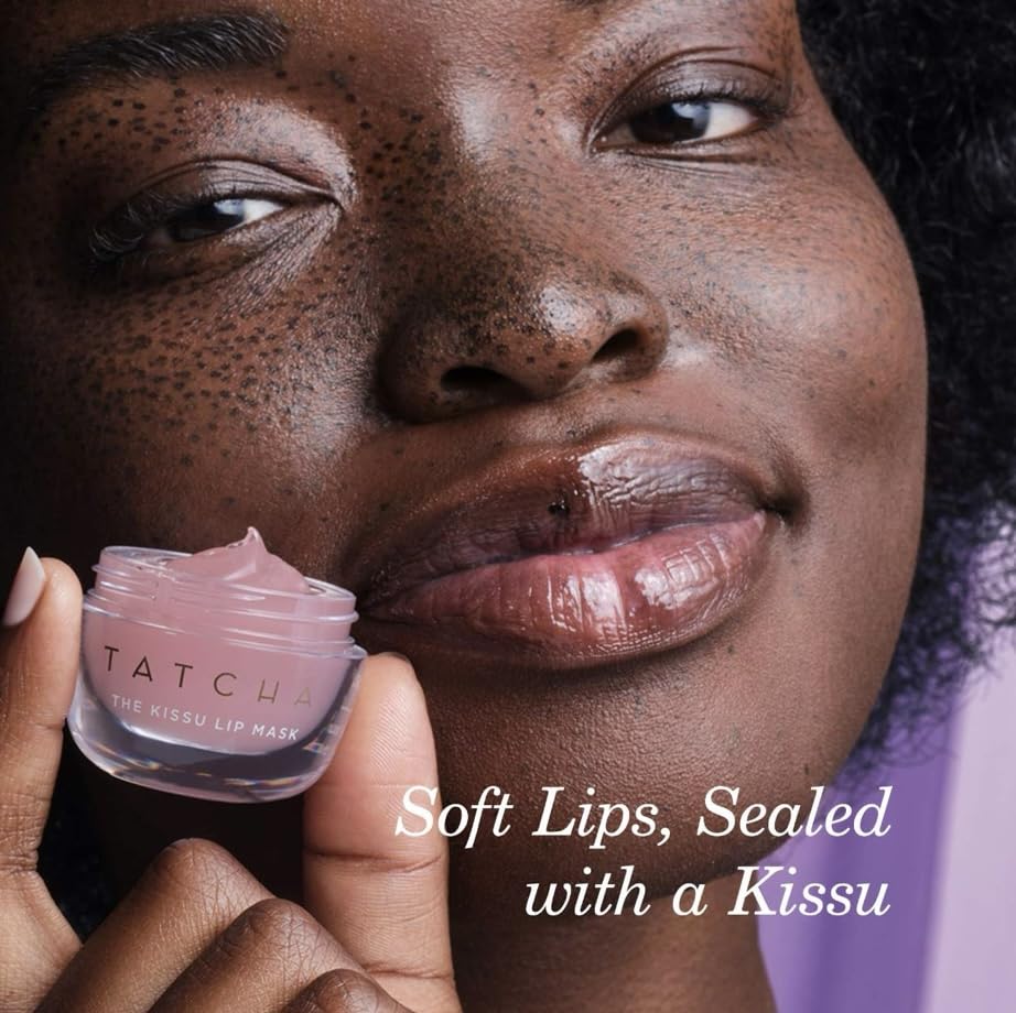 HotTatcha Kissu Lip Mask | Overnight Lip Mask, Visibly Plumps and Softens for Lush Lips, 9.0 G | 0.32 oz
