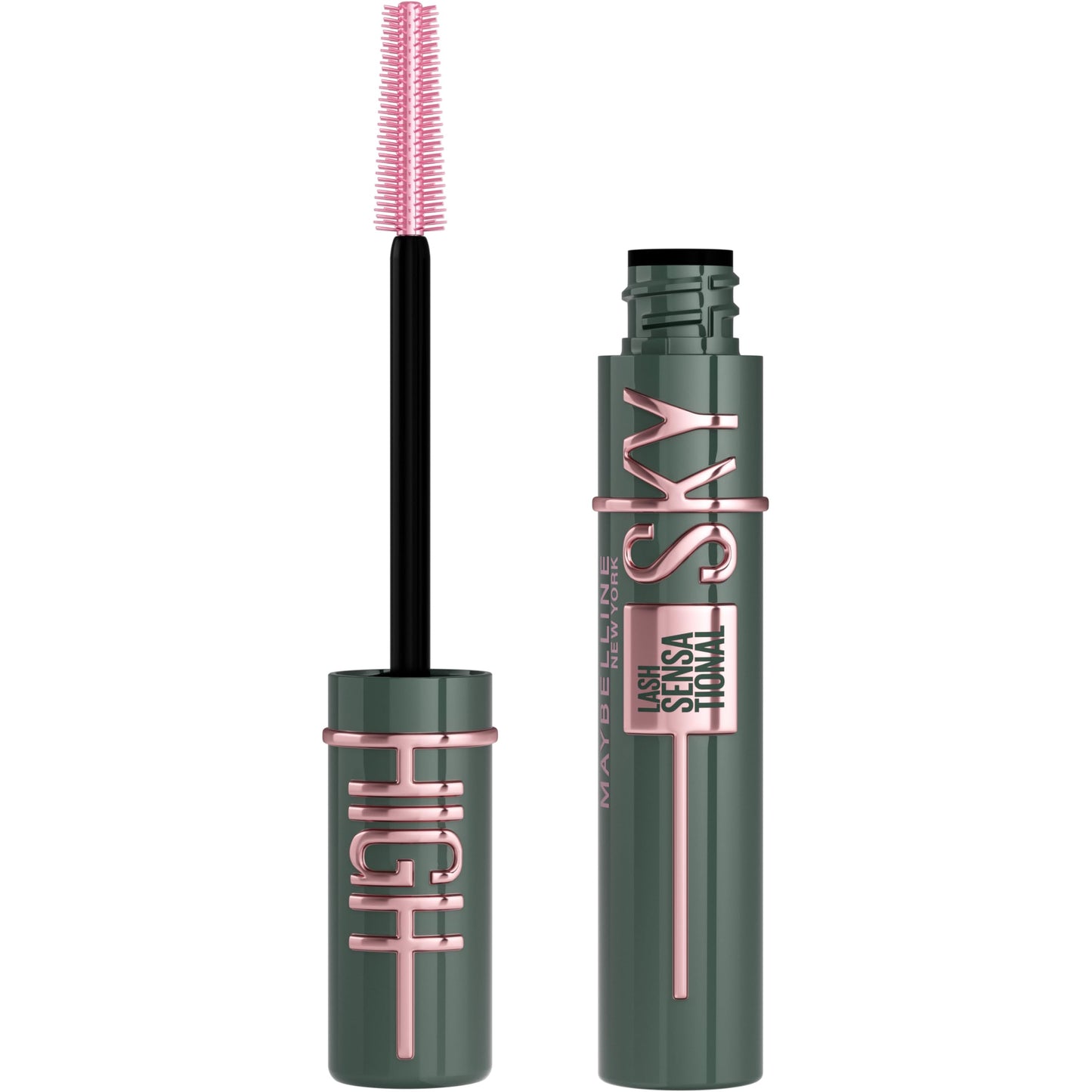 HotMaybelline Lash Sensational Sky High Washable Mascara Makeup, Volumizing, Lengthening, Defining, Curling, Multiplying, Buildable Formula, Blackest Black, 1 Count