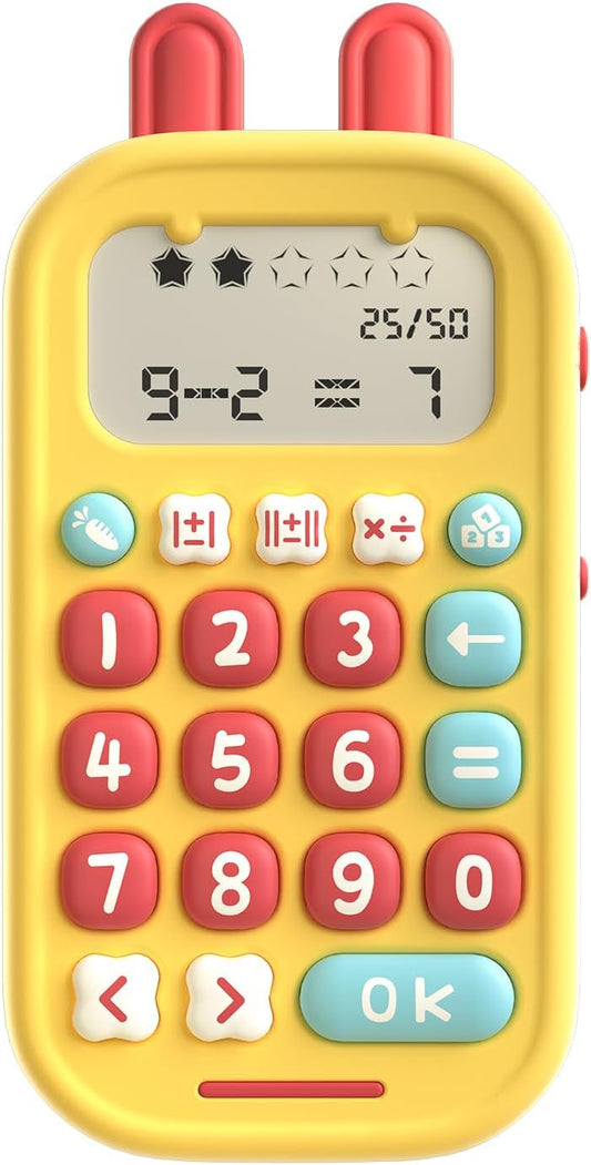 Hotalilo Math Games for Kids Ages 5-12, Portable Math Toys for Practicing Addition, Subtraction, Multiplication and Division, Fun Educational Toy with 5 Modes, 19 Math Games, and 50K Math Questions