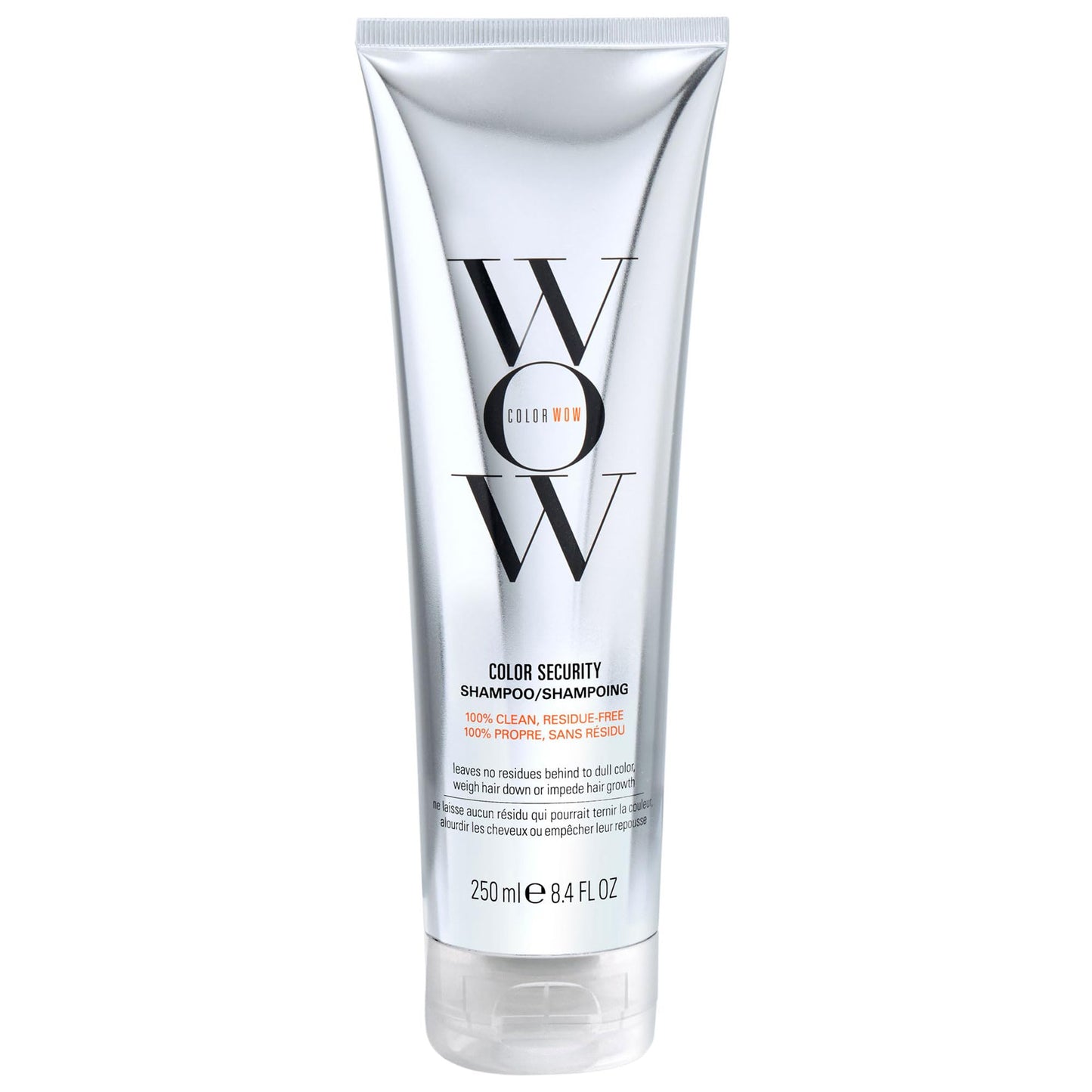 HotCOLOR WOW Color Security Shampoo, Sulfate-Free Residue-Free Shampoo for Healthy-Looking Hair and Scalp