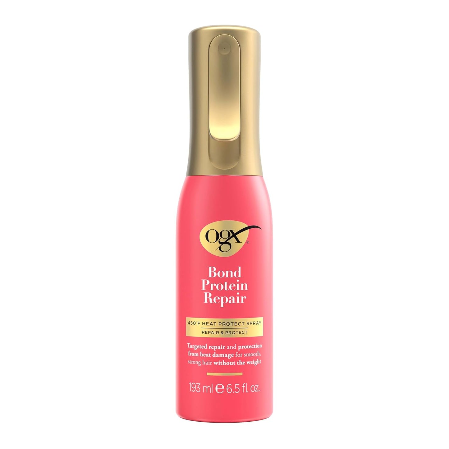 HotOGX Bond Protein Repair 450°F Heat Protect Spray for Hair 6.5 Fl Oz