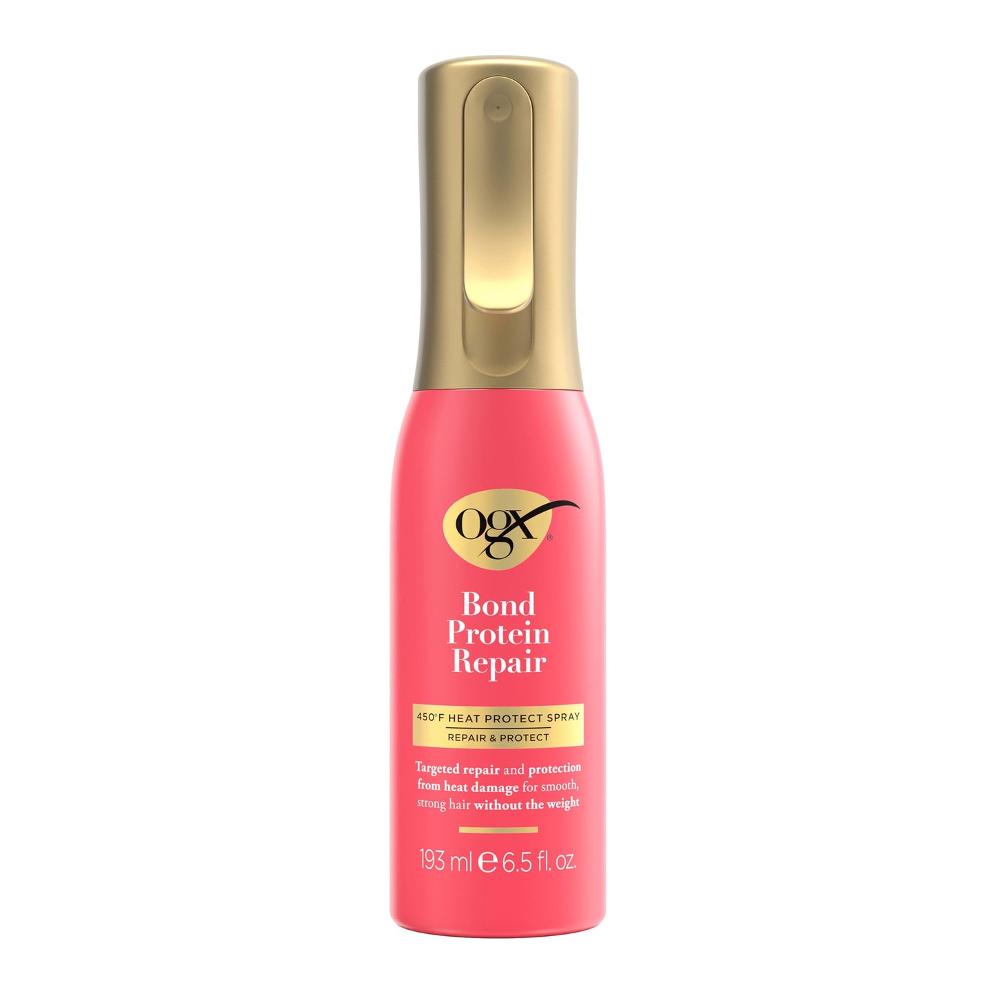 HotOGX Bond Protein Repair 450°F Heat Protect Spray for Hair 6.5 Fl Oz