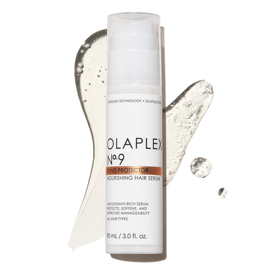 HotOlaplex Nº. 9 Bond Protector: Nourishing Hair Serum & Heat Protectant | Softens, Nourishes & Reduces Tangle & Static | For Coily, Curly, Straight, and Wavy, 90 mL / 3.0 Fl Oz