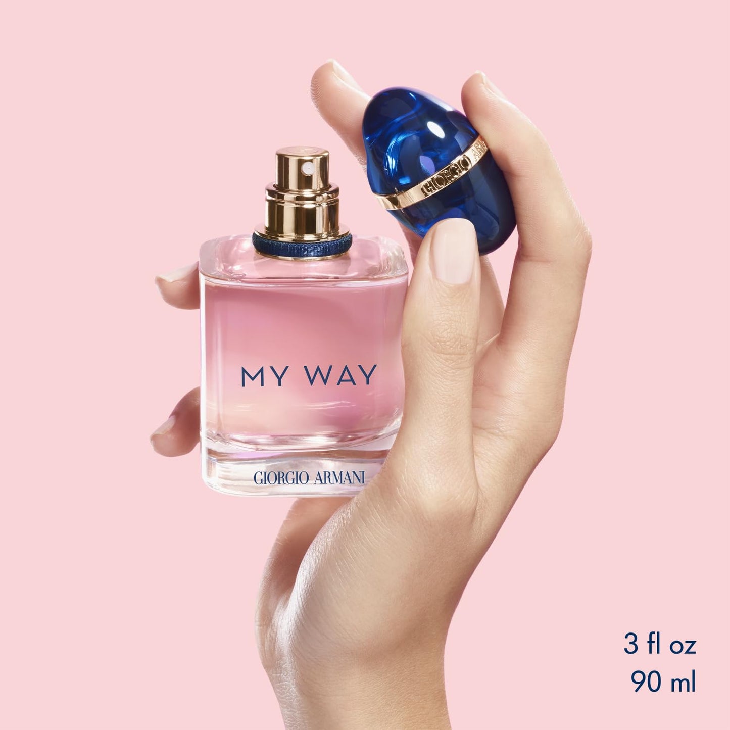 Hot Armani Beauty - My Way - Eau de Parfum - Women's Perfume - Floral Woody Fragrance - Bergamot, Orange Blossom, Tuberose, Jasmine, Cedarwood, Vanilla and White Musk Notes