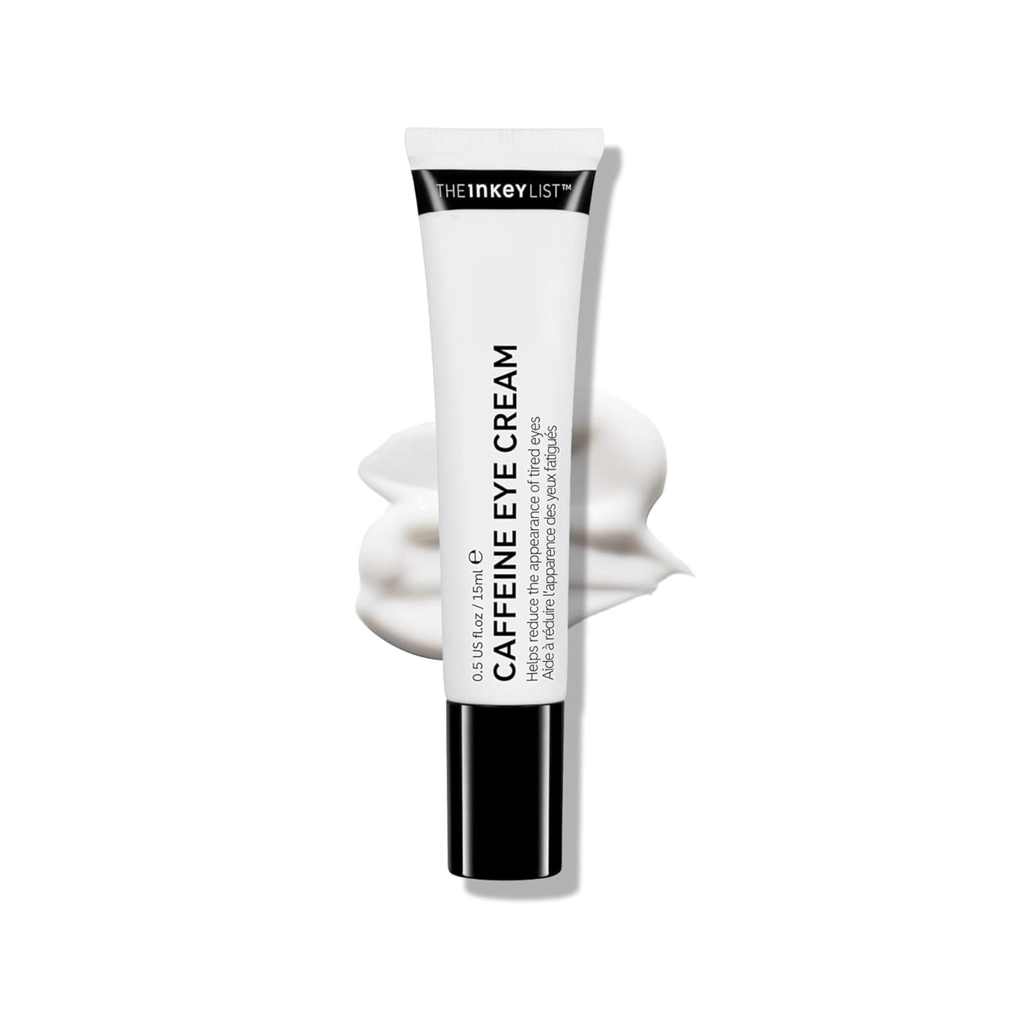 HotThe INKEY List Caffeine Eye Cream, Reduce Eye Puffiness and Dark Circle, Blur Fine Lines, 0.5 fl oz
