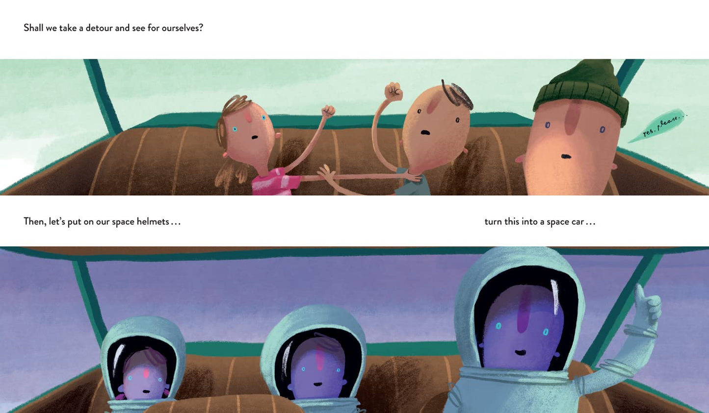 Hot Meanwhile Back on Earth: The spectacular new illustrated picture book for children, from the creator of internationally bestselling Here We Are and What We'll Build
