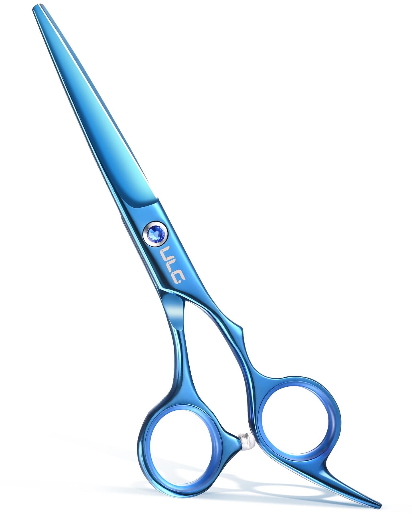 HotHair Cutting Scissors, ULG Professional Hair Scissors 6.5 inch Right-Hand Razor Edge Barber Shears Salon Hair Cutting Shears Made of Japanese Stainless Steel, Hand Sharpened Blue