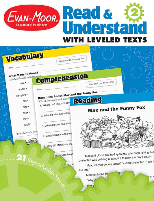 Hot Read & Understand with Leveled Texts, Grade 2 (Read and Understand with Leveled Texts)