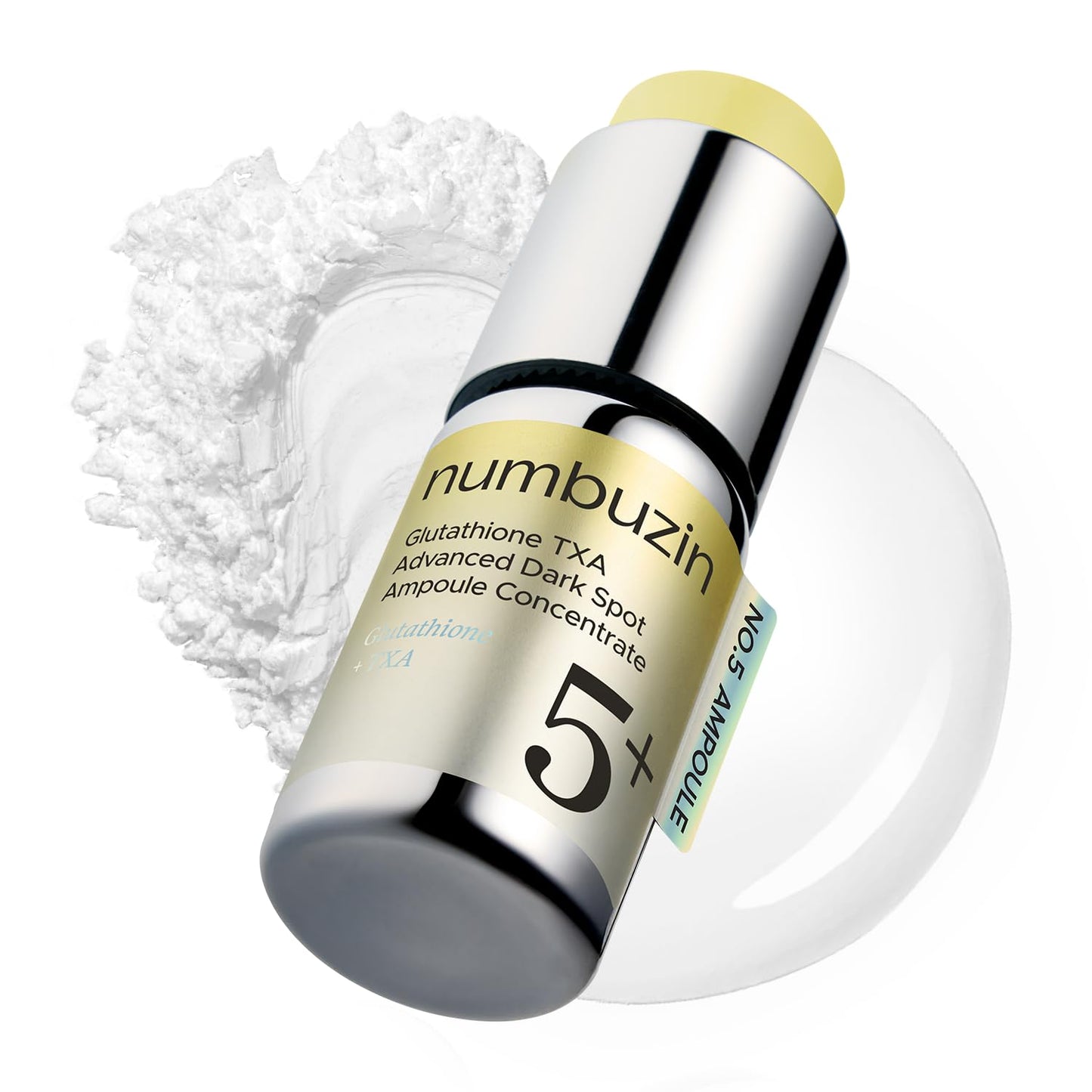 Hotnumbuzin No.5 Vitamin Concentrated Serum, Dark Spot Care, Glutathione & Vitamin Serum, Korean Skincare, Tranexamic Acid 4%, Niacinamide 5%, for a Radiant-Looking Glow 1.01 fl oz