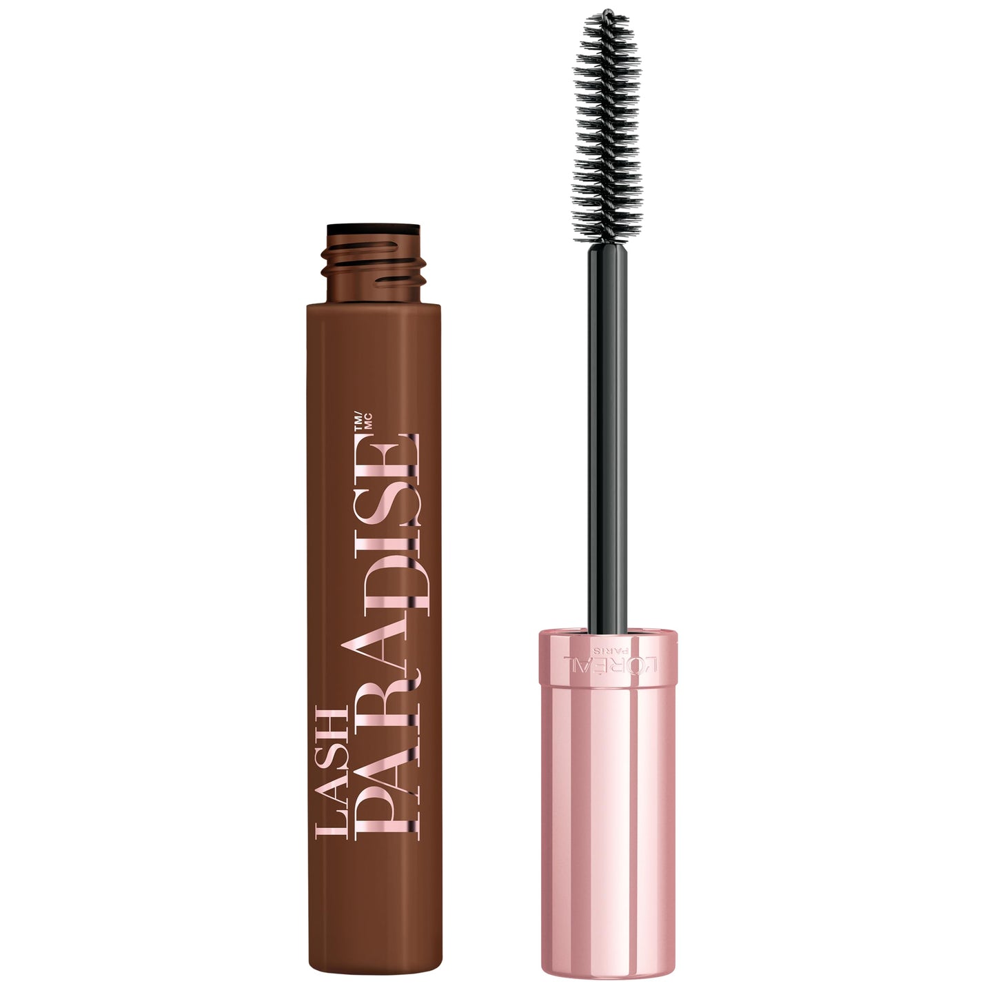 HotL'Oreal Paris Makeup Voluminous Lash Paradise Mascara, Voluptuous Volume, Intense Length, Feathery Soft Full Lashes, No Flaking, No Smudging, No Clumping, Blackest Black, 0.25 Fl Oz (Pack of 1)