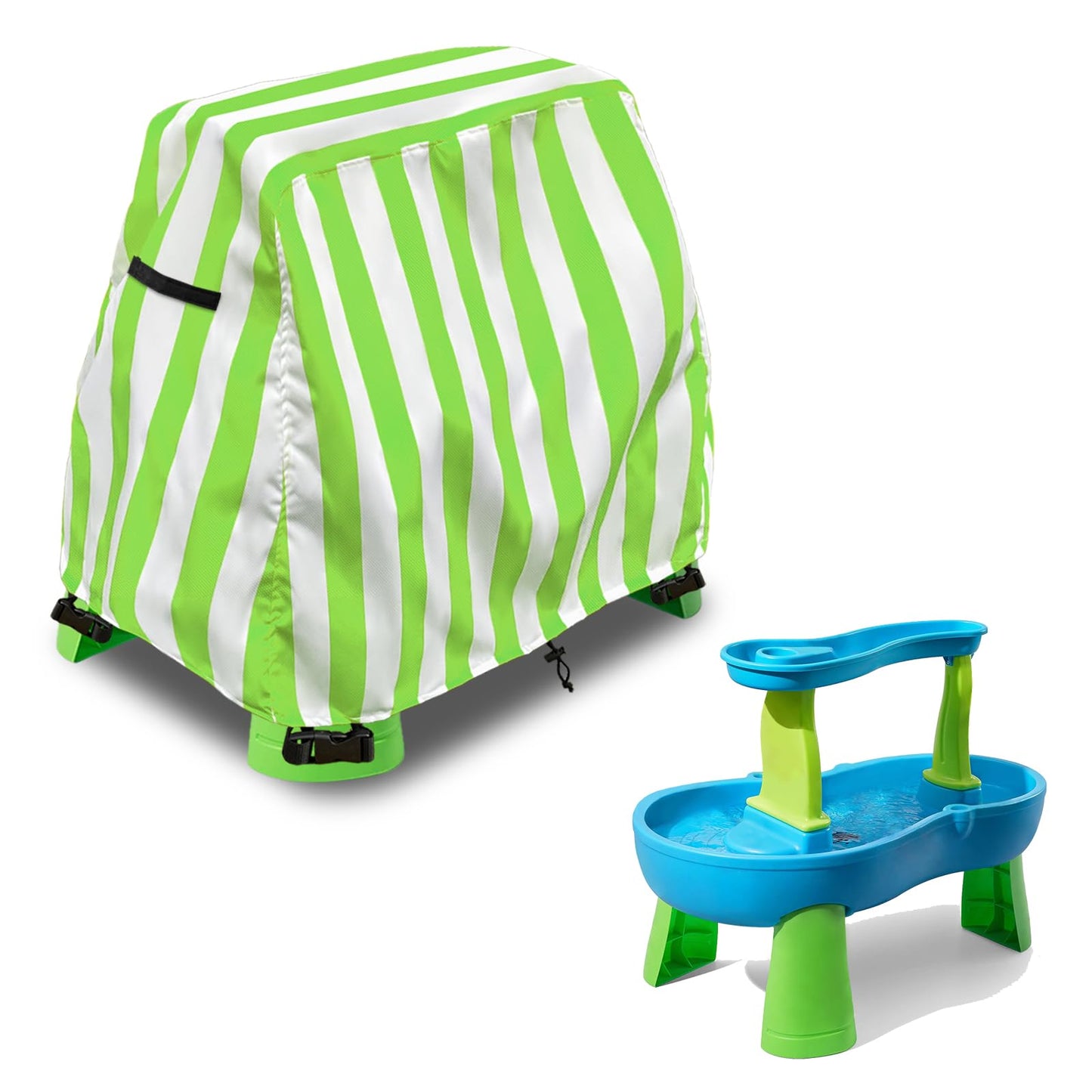 HotKids Water Table Cover Fit Rain Showers Splash Pond Water Table,Waterproof Dust Proof Anti-UV Outdoor Toys Cover-Cover only