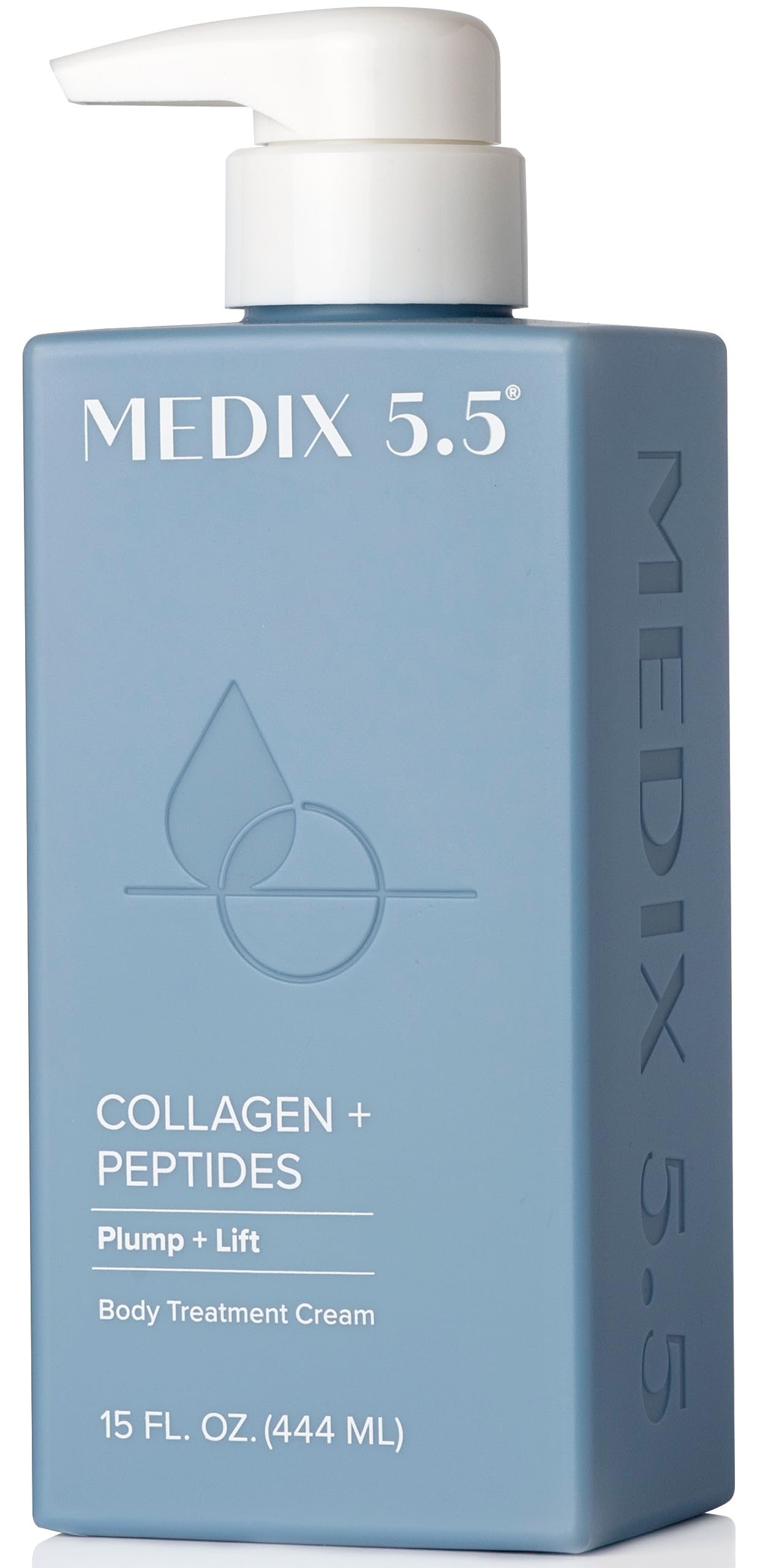 HotMedix 5.5 Retinol Body Lotion Firming Moisturizer | Crepey Skincare Treatment | Retinol Body Cream | Anti Aging Firming Cream For Women Targets Look Of Crepe Skin, Wrinkles, & Sagging Skin, 15 Fl Oz