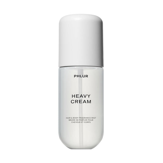Hot PHLUR Heavy Cream Body Mist, 3 Fl Oz – Hair and Body Perfume for Women | Gourmand Vanilla Body Spray with Marshmallow, Coconut Cream & Citrus Fragrance