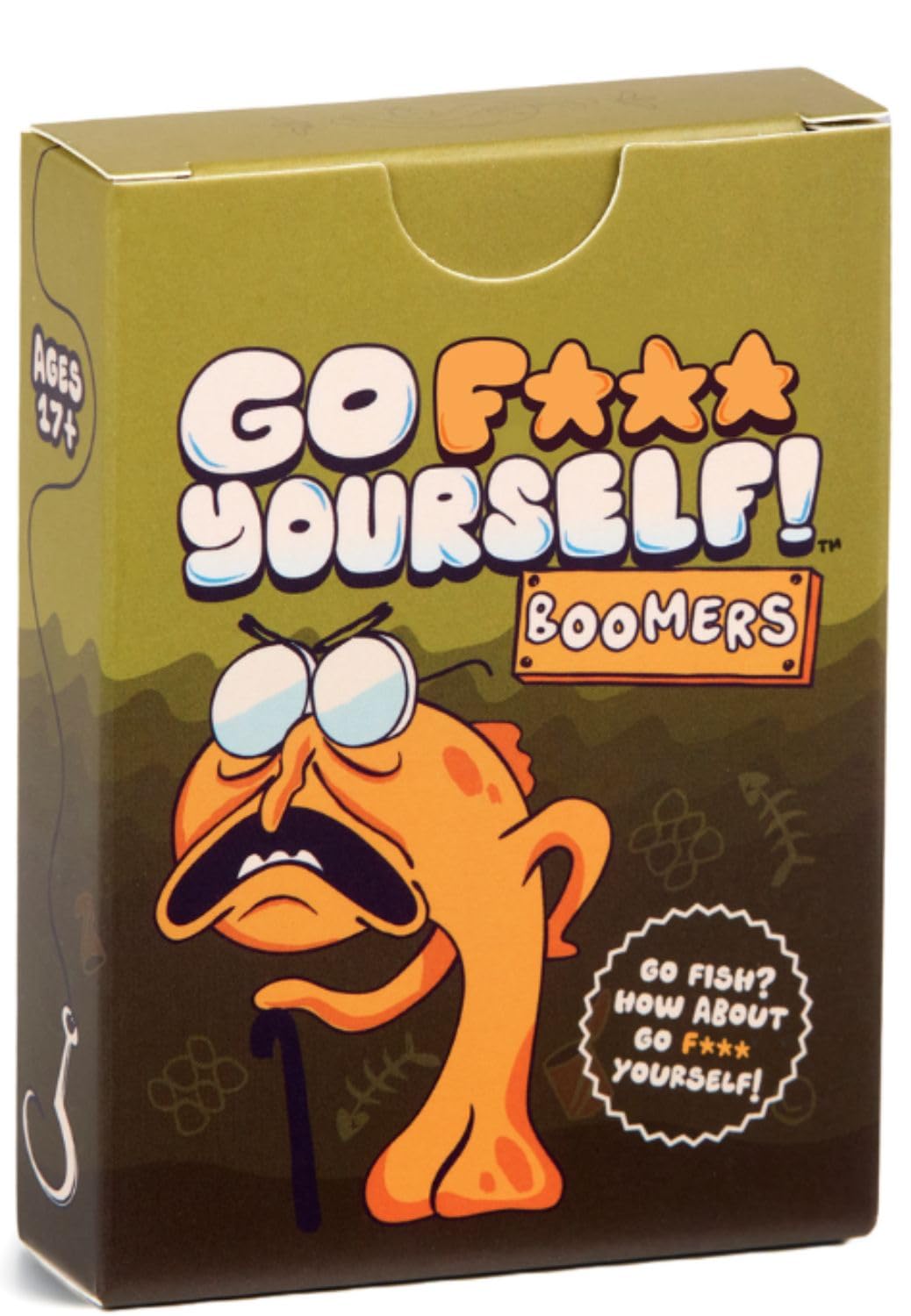 HotGo F Yourself! Grown Up Go Fish Card Game, Funny Gag Gift Card Deck | 52 Playing Card Deck of 13 Unique Pairs, 2+ Players, Funny Party Game for Game Night, Bachelorette Parties, Travel, Camping