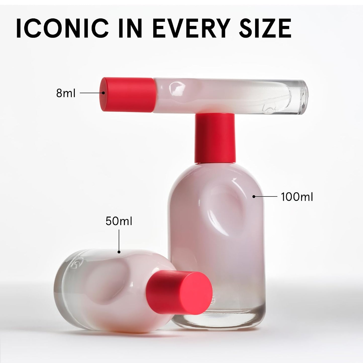 Hot Glossier You Eau de Parfum, Unisex Skin-Scent Enhancer, Travel 8 ml | Warm, Musky & Spicy, Pink Pepper, Iris & Ambrox Base Notes, Smells Different on Everyone, Layer & Mix to Match Your Mood