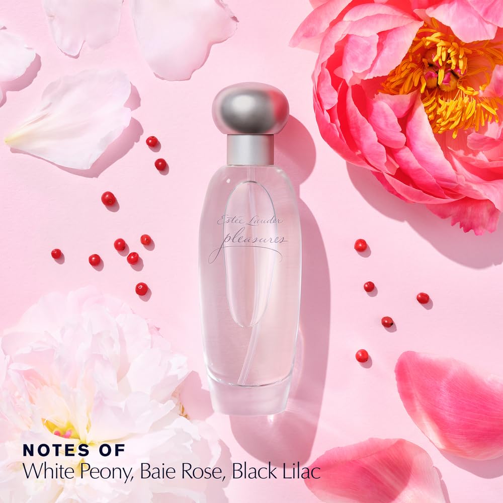 Hot Estée Lauder Pleasures Eau de Parfum Spray with Notes of Lilies, White Peonies & Jasmine | Floral Perfume for Women | Perfumes for Women