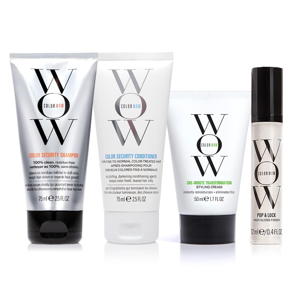 HotCOLOR WOW One Minute Transformation, Nourishing Styling Cream for Instant Frizz Control and Smoother Hair