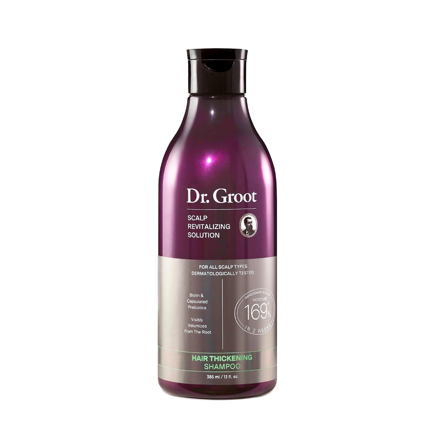 HotDr. Groot Hair Thickening Shampoo, Korean Hair Care with Biotin, Rosemary Oil to Help Volumize Thinning, Damaged Hair, Hydrate Hair and Scalp, Biotin Shampoo, Scalp Revitalizing Solution