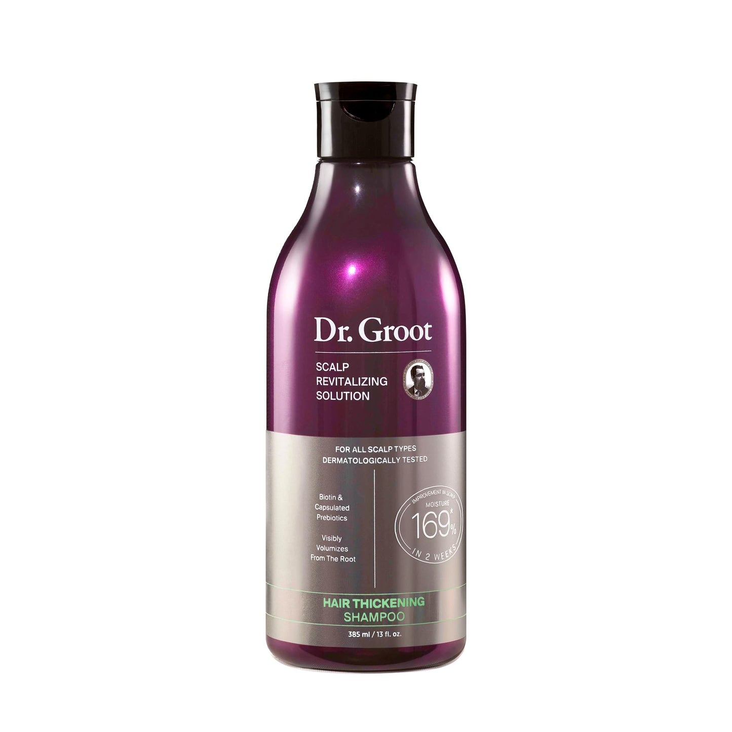 HotDr. Groot Hair Thickening Shampoo, Korean Hair Care with Biotin, Rosemary Oil to Help Volumize Thinning, Damaged Hair, Hydrate Hair and Scalp, Biotin Shampoo, Scalp Revitalizing Solution