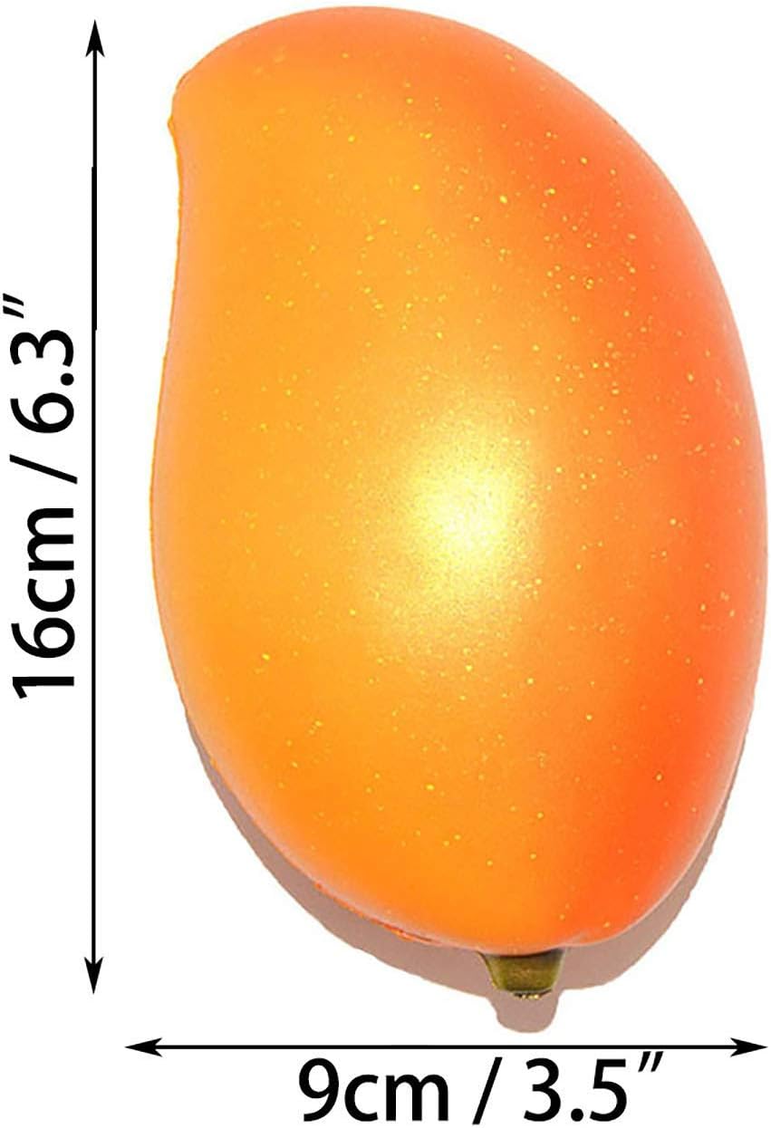HotSquishy Gold Mango Colossal Slow Rising Scented Fruit Squishies