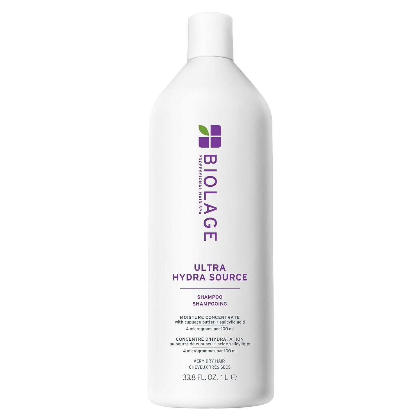 HotBiolage Ultra Hydra Source Shampoo - Deeply Moisturizes & Conditions Very Dry Hair, For Thick Hair