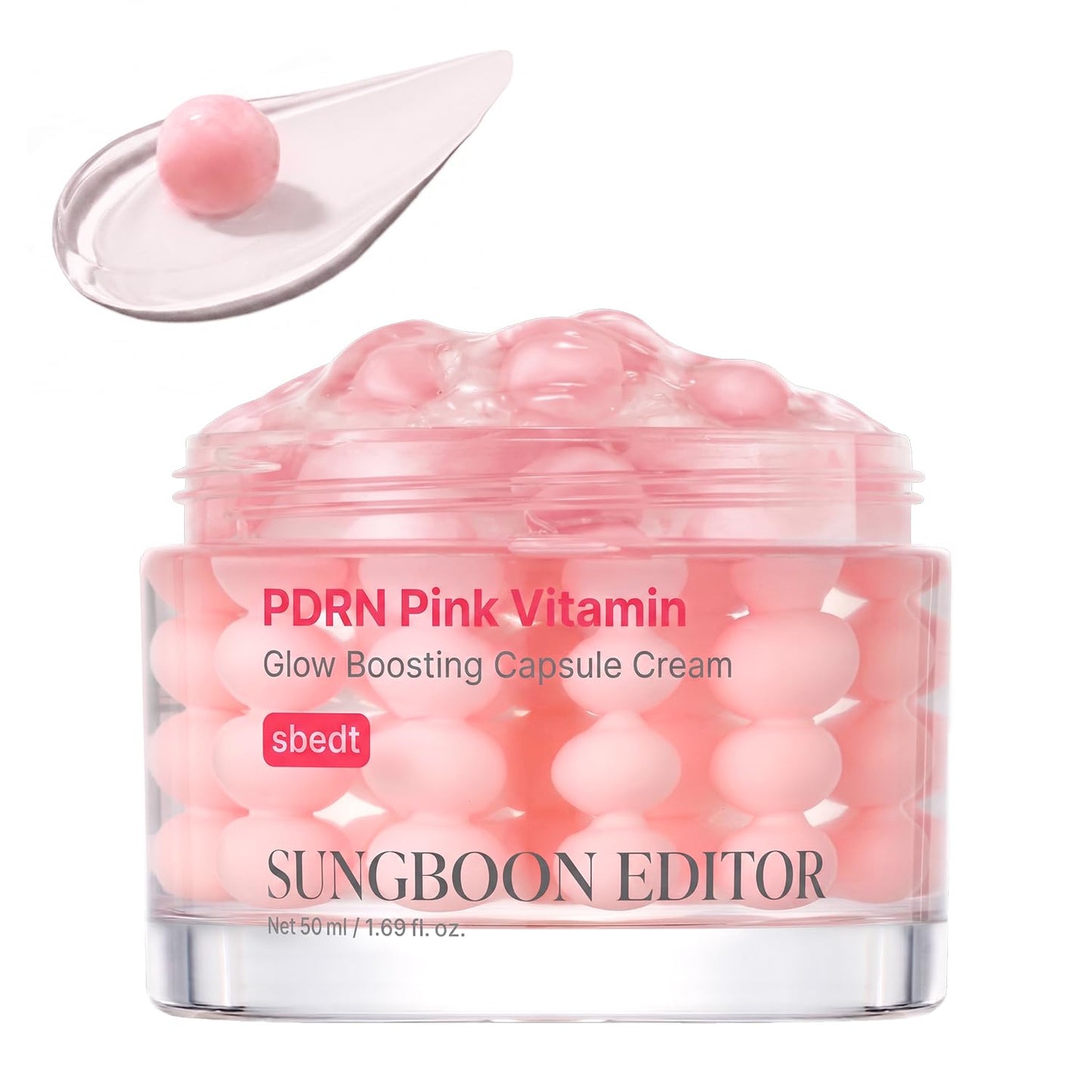 HotSUNGBOON EDITOR Deep Collagen Retinol Capsule Cream, Firm-Looking Moisturizer for Fine Lines & Dry Skin, with Copper Peptide, White Spicules & Adenosine, Korean Skincare, 1.69 fl oz
