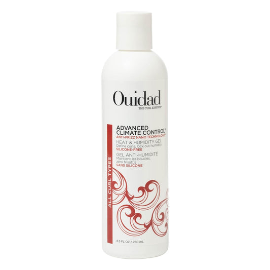 HotOuidad Advanced Climate Control Heat & Humidity Gel for Curly Hair – Crunch-Free, Soft Hold Styling Gel, Fights Frizz & Locks In Moisture for Defined Curls, All Curl Types, Sulfate & Silicone-Free