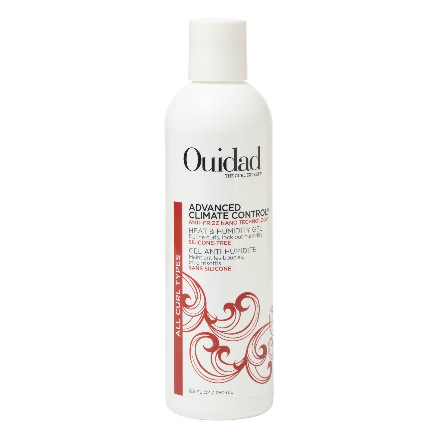 HotOuidad Advanced Climate Control Heat & Humidity Gel for Curly Hair – Crunch-Free, Soft Hold Styling Gel, Fights Frizz & Locks In Moisture for Defined Curls, All Curl Types, Sulfate & Silicone-Free