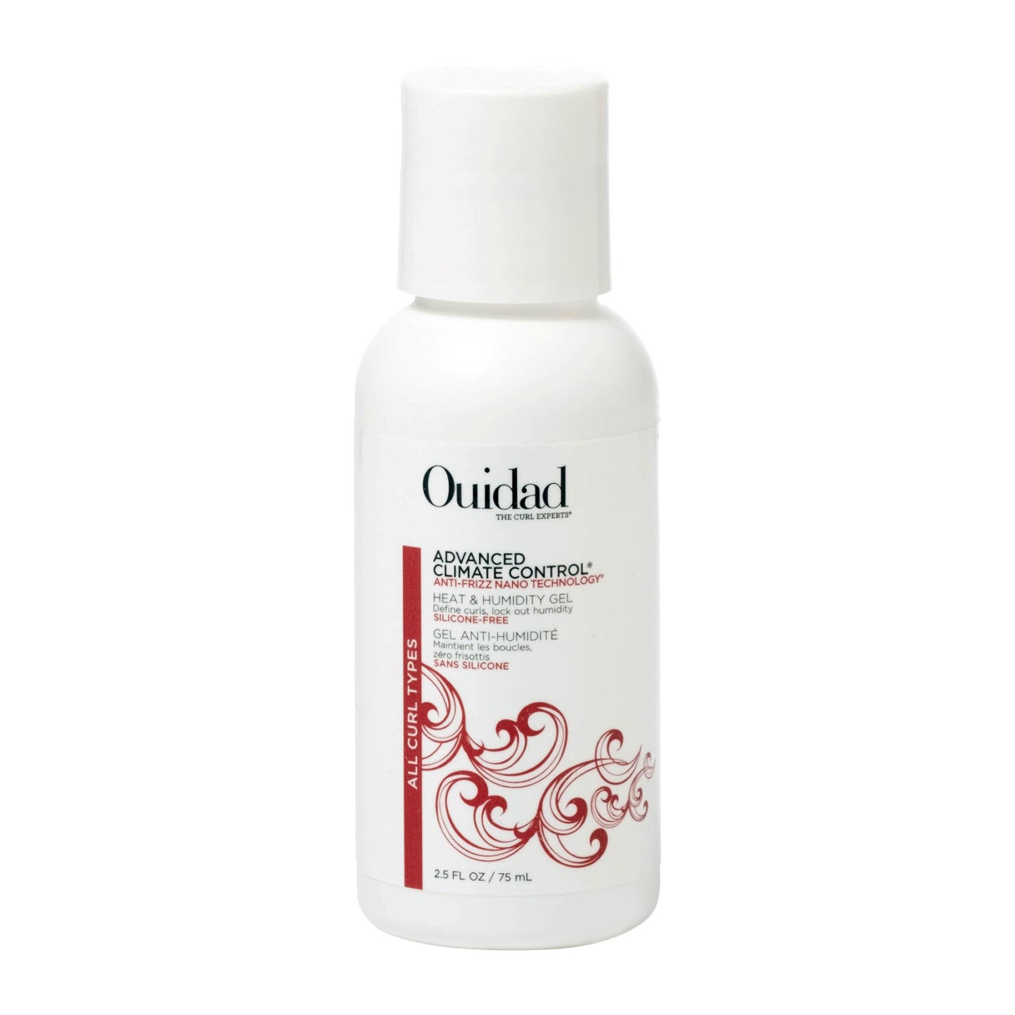 HotOuidad Advanced Climate Control Heat & Humidity Gel for Curly Hair – Crunch-Free, Soft Hold Styling Gel, Fights Frizz & Locks In Moisture for Defined Curls, All Curl Types, Sulfate & Silicone-Free