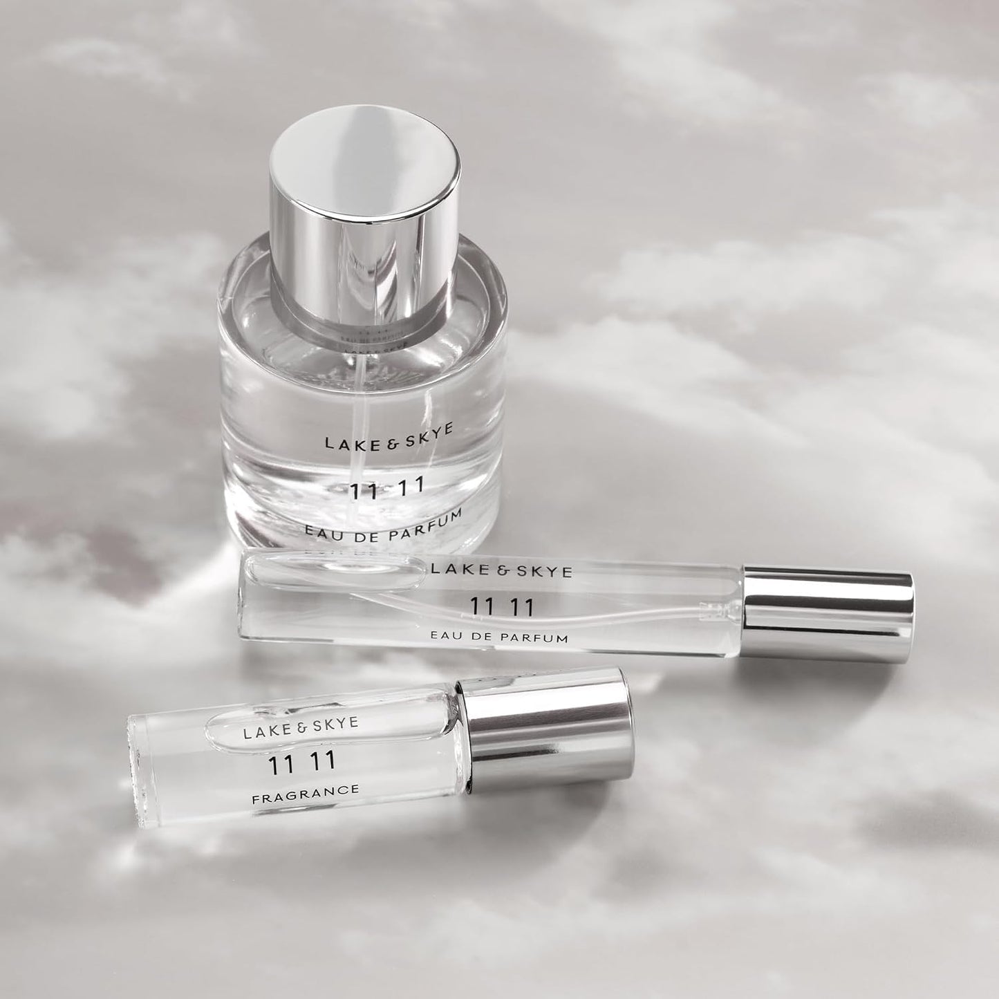 Hot Lake & Skye 11 11 Eau de Parfum Spray - Clean Skin Musk, Amber, Vegan, Cruelty-Free - 1.7 fl oz (50mL)