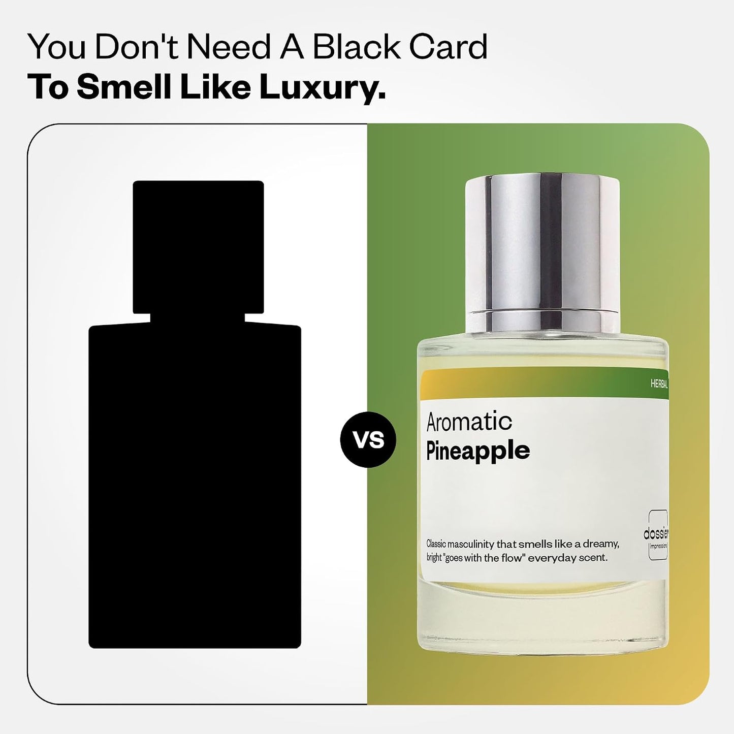 Hot Dossier - Aromatic Pineapple - Eau de Parfum - Inspired by Y - Long-Lasting Fragrance - Masculine - 1.7 fl oz (50ml)