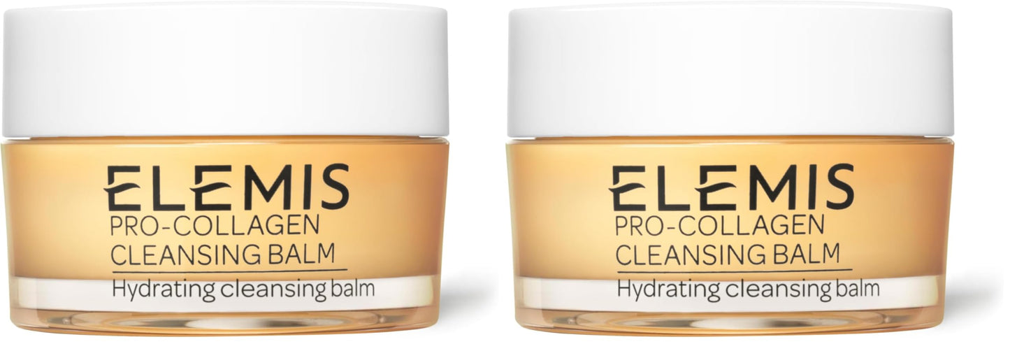 HotELEMIS Pro-Collagen Cleansing Balm Makeup Remover, Hydrating Facial Cleanser, Oil Cleanser, Oil Makeup Remover, Deep Cleanse, 20g, Original New