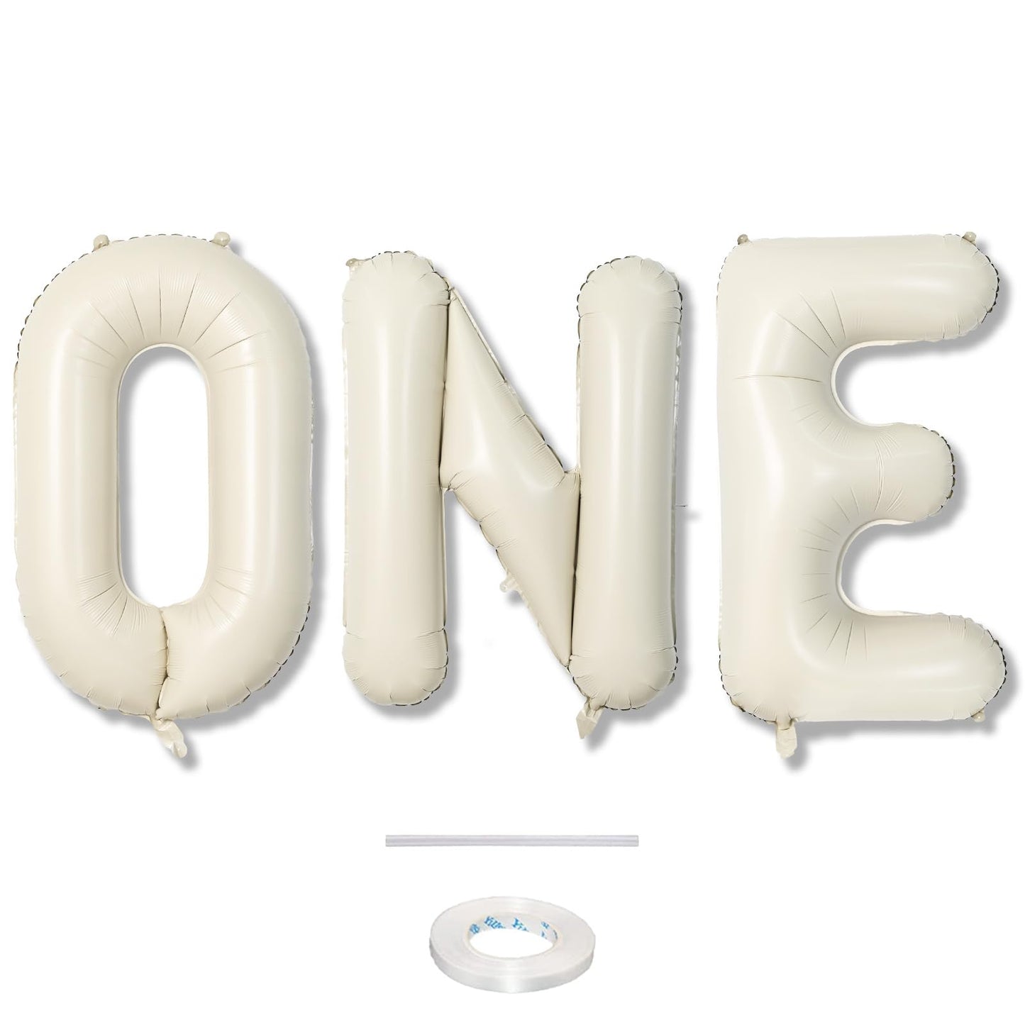 Hot40 Inch Beige BRIDE Balloons Bachelorette for Bridal Shower, Cream White Sand Bride Mylar Foil Banner Letter Sign, Bridal Balloon Banner for Wedding Engagement Bride To Be Party Favors Decorations