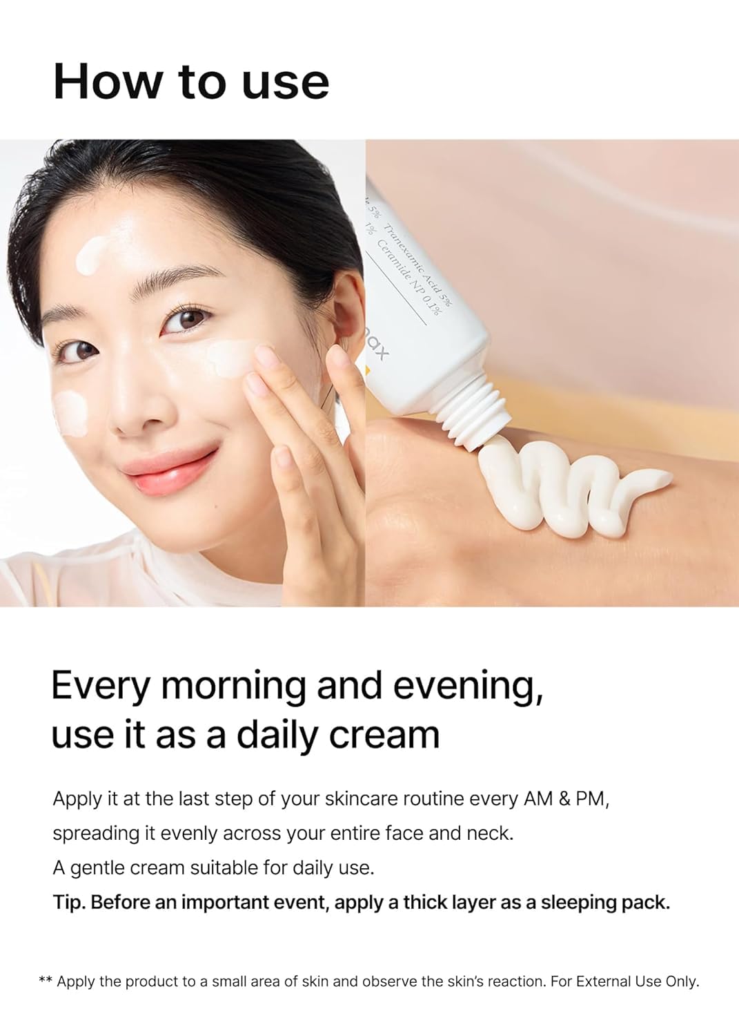 Hotcelimax Pore+Dark Spot Brightening Cream | with Niacinamide, Tranexamic Acid, TXA Cream, Pore Minimizer, Non-Irritating, Hydrating, For Sensitive Skin, 35ml