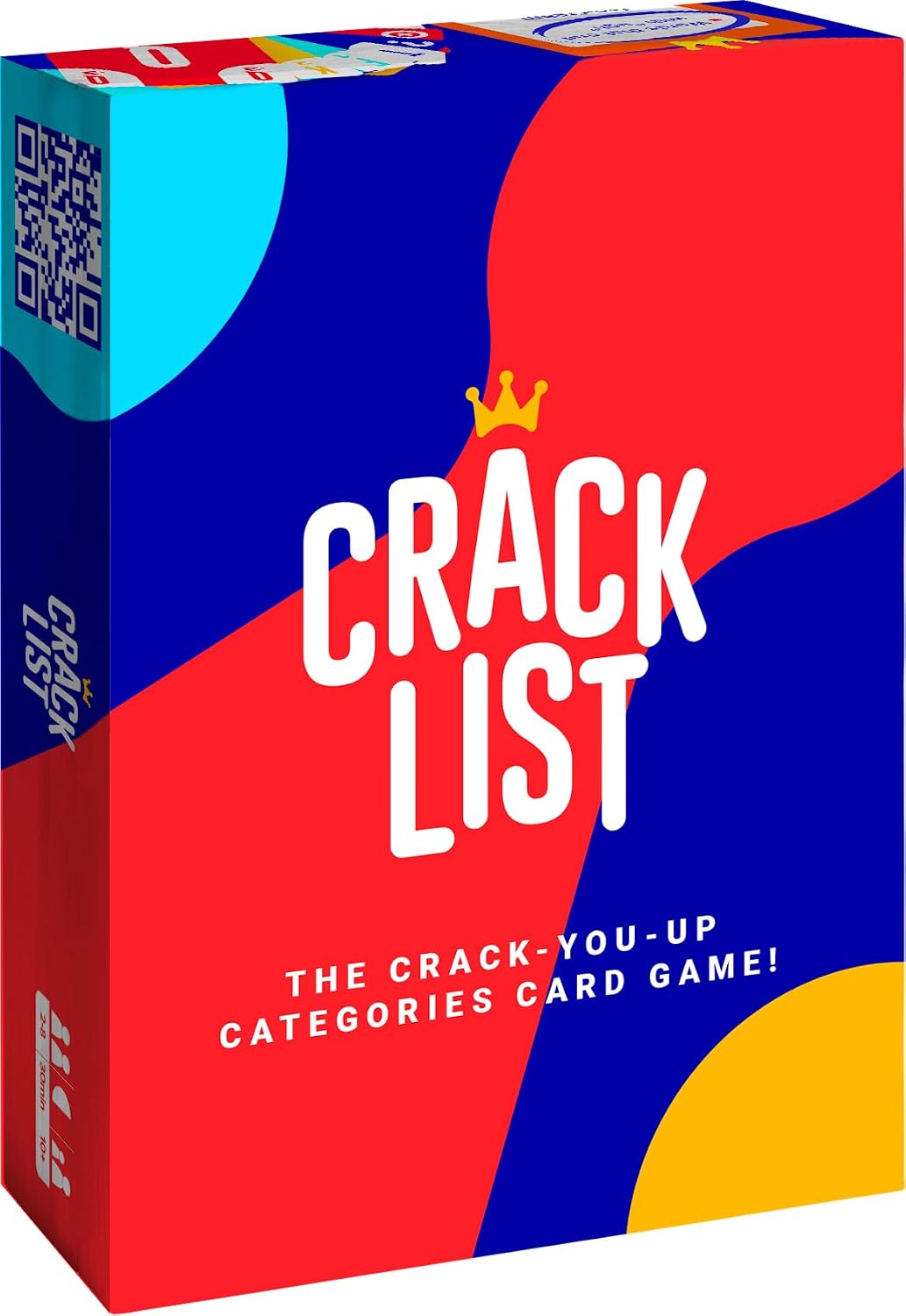 HotSAVANA Crack List - The Crack-You-Up Categories Card Game | 2+ Players | Quick and Hilarious Game for Kids, Teens and Adults | Family Board Games